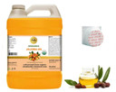 Certified Organic Cold Pressed Unrefined Raw Uncut Golden Jojoba Oil 4 Lbs/64 Fluid Ounces