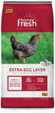 Chicken Feed - Complete Nutrition For Laying Hens, Supports Egg Production, High Energy And Protein, Extra Egg Layer Pellet Chicken Food - 50 Lb Bag