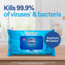 Clorox Cleaning Bundle Disinfecting Mist Lemon & Orange Blossom Scent (1 Spray Bottle & 1 Refill, 16 Fl Oz Each) Disinfecting Wipes, Moisture Seal Lid Fresh Scent (3-Pack, 75Ct Each)
