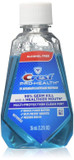 Crest Breath Bacteria Blast Mouthwash, Icy Cool Mint, 32 Fl Oz (Packaging May Vary)