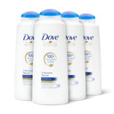 Dove Nutritive Solutions Strengthening Shampoo Intensive Repair 4 Count For Damaged Hair Dry Hair Shampoo Formula With Keratin Actives 20.4 Oz