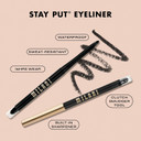 Milani Stay Put Eyeliner - Duchess (0.01 Ounce) Cruelty-Free Self-Sharpening Eye Pencil With Built-In Smudger - Line & Define Eyes With High Pigment Shades For Long-Lasting Wearduchess