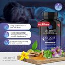 Dr. Emil Nutrition Multi Collagen Plus Sleep Bundle - Collagen Peptide Pills & Ez Doze Plus Sleep Aid With Melatonin Gaba & 5Htp