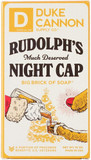 Duke Cannon Supply Co. Rudolph'S Much Deserved Night Cap Bar Soap 10 Oz, Cinnamon And Antique Wood Scent