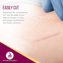 Dynarex View Guard Transparent Film Dressing Rolls, Non-Sterile Transparent Film Dressing That Protects Minor Wounds And Easily Conforms To Body Contours, 8" X 11 Yds., 1 Box Of 12 Dressing Rolls