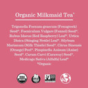 Earth Mama Organic Milkmaidã¢Â® Tea | Lactation Support Herbal Tea Bags For Breastfeeding, Decaf Lactation Supplement For Increased Breast Milk Production, With Milk Thistle & Fenugreek (16 Count)
