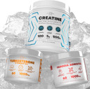 Fadogia Agrestis+ Performance Creatine Monohydrate Powder Supplement + Turkesterone & Tongkat Ali Gluten Free, Non-Gmo, Vegan (60 Capsules)