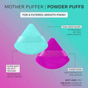 Freeman Mother Puffer Powder Puff 8 Count Set, Makeup Puffs For Pressed Or Loose Powder, Velvet Material, Cloud Skin, Triangle Powder Puffs With Finger Band For Setting & Baking, Vegan & Cruelty-Free Freeman Mother Puffer Powder Puff 8 Count Set, Makeup Puffs For Pressed Or Loose Powder, Velvet Material, Cloud Skin, Triangle Powder Puffs With Finger Band For Setting & Baking, Vegan & Cruelty-Free