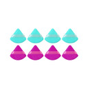 Freeman Mother Puffer Powder Puff 8 Count Set, Makeup Puffs For Pressed Or Loose Powder, Velvet Material, Cloud Skin, Triangle Powder Puffs With Finger Band For Setting & Baking, Vegan & Cruelty-Free Freeman Mother Puffer Powder Puff 8 Count Set, Makeup Puffs For Pressed Or Loose Powder, Velvet Material, Cloud Skin, Triangle Powder Puffs With Finger Band For Setting & Baking, Vegan & Cruelty-Free
