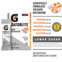 Gatorlyte Rapid Rehydration Electrolyte Beverage, Cherry Lime, Lower Sugar, Specialized Blend Of 5 Electrolytes, No Artificial Sweeteners Or Flavors, Scientifically Formulated For Rapid Rehydration, 48 Pack. 1 Pack Mixes With 16.9Oz (500Ml) Water.