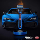 Gillette Heated Razor For Men, Bugatti Limited Edition Shave Kit By Gillettelabs, 1 Handle, 2 Razor Blade Refills, 1 Cleaning Cloth, 1 Charging Dock