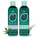 Hask Tea Tree Back To School Pack: Tea Tree Oil & Rosemary Shampoo And Conditioners And A 2-Pack Of 5-In-1 Leave In Conditioner Sprays