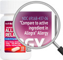 Healtha2Zã¢Â® Fexofenadine Hydrochloride 60Mg | 12-Hour Antihistamine For Allergy Relief | Non-Drowsy (120 Counts (Pack Of 1))