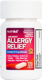 Healtha2Zã¢Â® Fexofenadine Hydrochloride 60Mg | 12-Hour Antihistamine For Allergy Relief | Non-Drowsy (120 Counts (Pack Of 1))