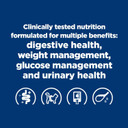 Hill'S Prescription Diet W/D Multi-Benefit Digestive/Weight/Glucose/Urinary Management With Chicken Wet Cat Food, Veterinary Diet, 5.5 Oz. Cans, 24-Pack