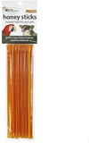 Honey Sticks - Peach Flavor (8 Sticks) - All-Natural Sweet Honey Treat - Made With Orange Blossom Honey - Sugar Gliders, Marmosets, Parrots, Canaries, Finches, Parakeets, Cockatiels, & Other Birdsã¢Â