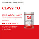Illy Drip Coffee - Ground Coffee - 100% Arabica Ground Coffee  Classico Medium Roast - Notes Of Caramel, Orange Blossom & Jasmine - No Preservatives  Mild & Balanced  4.4 Ounce, 12 Pack