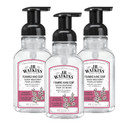 J.R. Watkins Foaming Hand Soap Pump With Dispenser, Moisturizing All Natural Foam, Alcohol-Free, Cruelty-Free, Usa Made, Use As Kitchen Or Bathroom Soap, Cherry Blossom, 9 Fl Oz, 3 Pack