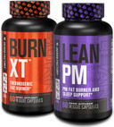 Jacked Factory Burn Xt Thermogenic Fat Burner & Lean Pm Nighttime Weight Loss Supplement For Men & Women 60 Veggie Diet Pills