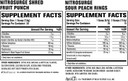 Jacked Factory Nitrosurge Pre-Workout In Sour Peach Rings & Fruit Punch Nitrosurge Shred Thermogenic Pre-Workout For Men & Women