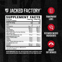 Jacked Factory Nitrosurge Shred Max Preworkout - High-Performance Thermogenic Pre Workout Powder With L Citrulline, Acetyl L Carnitine, Organic Caffeine - 80 Servings, Cherry Bomb & Watermelon Peach