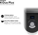Keurig K-Duo Plus Coffee Maker, Single Serve K-Cup Pod And 12 Cup Carafe Brewer, With Green Mountain Favorites Collection K-Cup Pods, 40 Count
