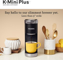 Keurig K-Mini Plus Single Serve Coffee Maker With Donut Shop Coffee Pods, 32 Count