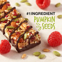 Kind Seeds Fruit & Nuts Snack Bar, Dark Chocolate Raspberry Pumpkin Seed | 5G Protein, High Fiber, Gluten Free Bars, 1.4 Oz, 12 Count