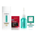 L'Oreal Paris Bright Reveal Exfoliant Peel + Broad Spectrum Daily Uv Lotion Spf 50, 1 Kit