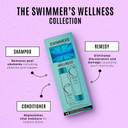 Malibu C Swimmers Wellness Shampoo And Conditioner Set (9 Oz) - Restorative Hair Care For Swimmers - Protects Against Chlorine Damage & Combats Brittle Hair