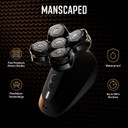 Manscapedã¢Â® The Dome Shaverã¢Â Pro & The Dome Soother - Head Shaver For Bald Men, Skinsafeã¢Â® & Flexadjust Technology, Usb-C & Wireless Charging Compatible, Head Aftershave Lotion With Aloe For Hydrating