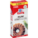 Mccormick Rum Extract With Other Natural Flavors, 2 Fl Oz