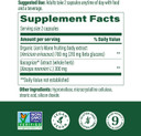 Megafood Superfood Mushroom Focus Support - Doctor Formulated Lions Mane Supplement Capsules - Lions Mane Mushroom Supplement With Clinically Studied Bacopa - Vegan - 60 Capsules, 30 Servings