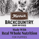 Merrick Backcountry Healthy Grains Premium Dry Puppy Food, Kibble With Freeze Dried Raw Pieces, Chicken - 4.0 Lb. Bag