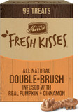 Merrick Fresh Kisses Natural Dental Chews, Treats Infused With Pumpkin And Cinnamon For Tiny Dogs 5-15 Lbs - 2 Lb. Box