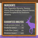 Merrick Natural Cuts Chicken Free Non Rawhide Small Dog Treats, Hard Texture Chew Sticks With Real Venison - 11 Ct. Pouch
