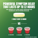 Mucinex Dm 12Hr Maximum Strength Chest Congestion & Cough Medicine For Adults, Cold And Cough Medicine For Excess Mucus Relief, 1200 Mg Guaifenesin & 60 Mg Dextromethorphan Hbr, 42 Bi-Layer Tablets