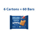 Nature'S Bakery Fig Bar Minis, Blueberry, Whole Grain, Vegan Friendly, Kosher, Non-Gmo, 10 Ounce (Pack Of 6)