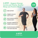 Naturewise 5 Htp 100Mg, 5 Htp Supplement W/Vitamin B6, From Griffonia Seeds - Mood Support Supplement, Natural Sleep Aids For Adults - Delayed Release Capsule, Vegan - 120 Count[2-4 Month Supply]