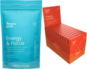 Neurogum Energy Caffeine Gum (198 Pieces) - Sugar Free With L-Theanine + Natural Caffeine + Vitamin B12 & B6 - Nootropic Energy & Focus Supplement For Women & Men - Peppermint & Cinnamon Flavor