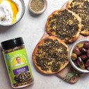 Newman'S Own Za'Atar Seasoning; Perfect Spices With Tahini; No Msg, Gluten Free; Kosher; 7.8 Oz. Bottle Newman'S Own Za'Atar Seasoning; Perfect Spices With Tahini; No Msg, Gluten Free; Kosher; 7.8 Oz. Bottle