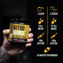 Nitrosurge Build Pre Workout With Creatine For Muscle Building (30 Servings, Arctic White) & Creatine Monohydrate Powder For Muscle Growth, Increased Strength, & Recovery (30 Servings, Unflavored)) Nitrosurge Build Pre Workout With Creatine For Muscle Building (30 Servings, Arctic White) & Creatine Monohydrate Powder For Muscle Growth, Increased Strength, & Recovery (30 Servings, Unflavored))