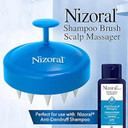 Nizoral Hair Shampoo Brush With Soft Silicone Scalp Massager Brush Head, For All Hair Types, Deep Cleanses Scalp And Removes Dead Flaky Skin And Residue Nizoral Hair Shampoo Brush With Soft Silicone Scalp Massager Brush Head, For All Hair Types, Deep Cleanses Scalp And Removes Dead Flaky Skin And Residue