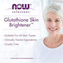 Now Foods Solutions Glutathione Skin Brightener Cream, Firming And Nourishing, Suitable For All Skin Types, 2-Ounce