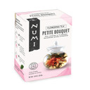 Numi Organic Tea Petite Bouquet 4-Variety Flowering Tea Blossoms, Blooming Tea Flowers, Steeps 12 Pots
