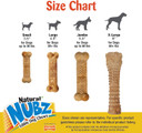 Nylabone Nubz Wild Natural Edible Chew Treats For Dogs, Made In Usa, Bison Flavor, Small - Up To 25 Lbs. (4 Count)