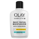 Olay Complete+ Daily Facial Moisturizer With Sunscreen Spf 40, Fragrance-Free, 6 Fl Oz, Broad Spectrum Sunscreen For Sensitive Skin