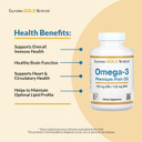 Omega-3 Premium Fish Oil By California Gold Nutrition, Concentrated Formula With Epa & Dha, Support For Optimal Lipid Profile & Immune System, Gluten Free, Non-Gmo, 100 Fish Gelatin Softgels - 2 Pack