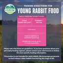 Oxbow Essentials Young Rabbit Food - All Natural Rabbit Pellets- High Energy & Calcium For Young Rabbits- Made In The Usa - All Natural Vitamins & Minerals- Veterinarian Recommended- 10 Lb