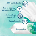 Pampers Aqua Pure Sensitive Baby Wipes, 99% Water, Hypoallergenic, Unscented Baby Wipes, 112 Baby Wipes Total (2 Flip-Top Packs)